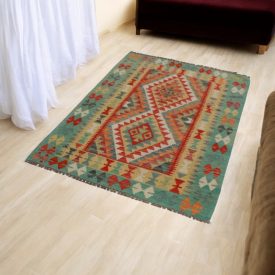   Afganský Kilim koberec Chobi 101x150 etnický ručne tkaný kilim