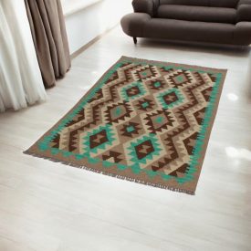 Kilim Maimana koberec 103x154 afganský ručne tkaný kilim