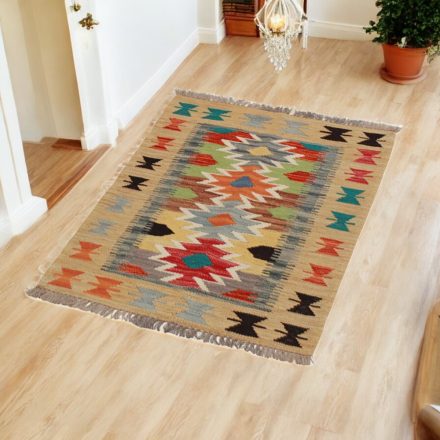 Vlnený kilim koberec Chobi 62x88 ručne tkaný afganský kilim