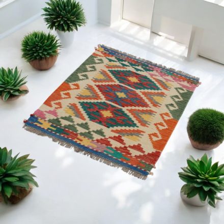 Ručne tkaný kilim Chobi 62x87 afganský vlnený Kilim