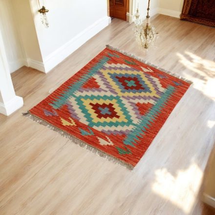 Afganský Kilim koberec Chobi 59x90 etnický ručne tkaný kilim
