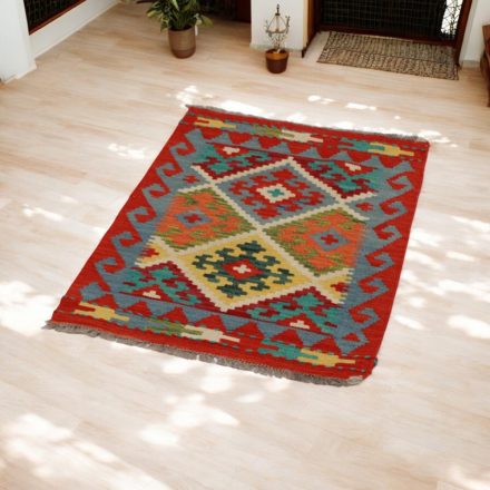 Afganský Kilim koberec Chobi 61x85 etnický ručne tkaný kilim