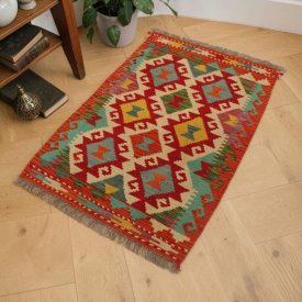 Kilim koberec Chobi 61x91 afganský vlnený Kilim
