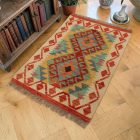 Afganský Kilim koberec Chobi 60x87 ručne tkaný etnický Kilim