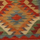 Autentický Kilim koberec 68x93 ručne tkaný afganský Kilim