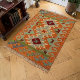 Kilim koberec Chobi 60x87 ručne tkaný etnický Kilim