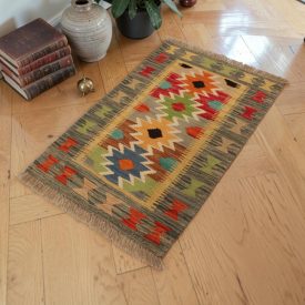 Ručne tkaný Kilim 58x90 Maimana Kilim koberec