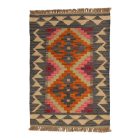 Afganský Kilim koberec Chobi 64x91 ručne tkaný etnický Kilim