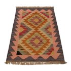 Vlnený Kilim koberec 59x92 ručne tkaný vlnený Kilim