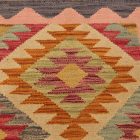 Vlnený Kilim koberec 59x92 ručne tkaný vlnený Kilim