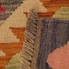 Vlnený Kilim koberec 59x92 ručne tkaný vlnený Kilim