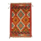 Afganský Kilim koberec Chobi 60x91 ručne tkaný afganský Kilim