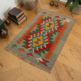 Chobi Kilim koberec 61x92 afganský vlnený Kilim