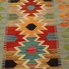 Vlnený Kilim koberec 59x91 autentický afganský Kilim