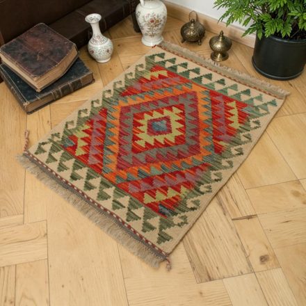 Ručne tkaný Kilim 62x82 afganský vlnený Kilim