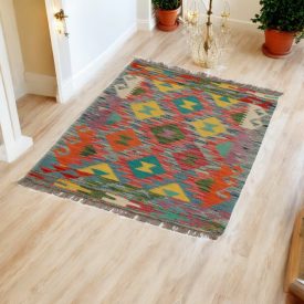 Kilim koberec Chobi 62x89 afganský ručne tkaný kelim