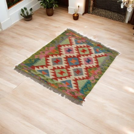 Afganský Kilim 60x90 ručne tkaný koberec Kilim
