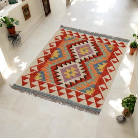 Afganský Kilim koberec Chobi 61x92 etnický ručne tkaný kilim