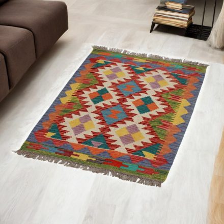 Ručne tkaný kilim Chobi 62x92 afganský vlnený Kilim