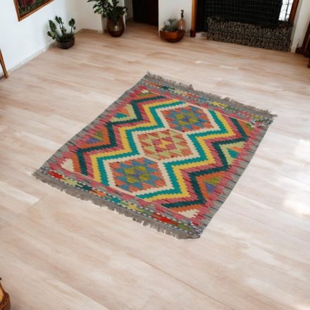 Vlnený kilim koberec Chobi 70x97 ručne tkaný afganský kilim