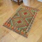 Etnický Kilim koberec Chobi 69x92 ručne tkaný afganský Kilim