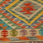 Etnický Kilim koberec Chobi 69x92 ručne tkaný afganský Kilim