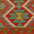 Vlnený Kilim koberec 59x89 ručne tkaný etnický Kilim
