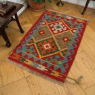 Maimana Kilim koberec 61x90 autentický afganský Kilim