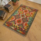 Autentický Kilim koberec 64x84 ručne tkaný etnický Kilim