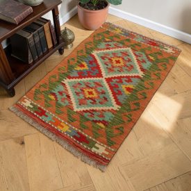 Maimana Kilim koberec 60x88 ručne tkaný etnický Kilim