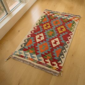 Afganský Kilim koberec Chobi 59x86 afganský vlnený Kilim