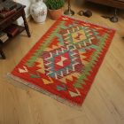 Autentický Kilim koberec 60x92 ručne tkaný afganský Kilim