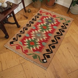 Maimana Kilim koberec 61x92 afganský vlnený Kilim
