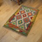 Maimana Kilim koberec 56x87 ručne tkaný etnický Kilim