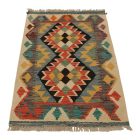 Ručne tkaný Kilim 63x92 afganský vlnený Kilim