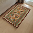 Etnický Kilim koberec Chobi 63x90 ručne tkaný vlnený Kilim