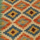 Etnický Kilim koberec Chobi 63x90 ručne tkaný vlnený Kilim