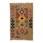 Afganský Kilim koberec Chobi 65x92 ručne tkaný etnický Kilim