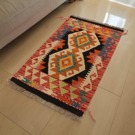 Etnický Kilim koberec Chobi 67x94 autentický afganský Kilim