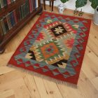Vlnený Kilim koberec 60x88 ručne tkaný Kilim
