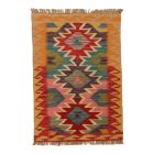 Ručne tkaný Kilim 73x104 ručne tkaný afganský Kilim