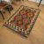 Vlnený Kilim koberec 63x90 afganský vlnený Kilim