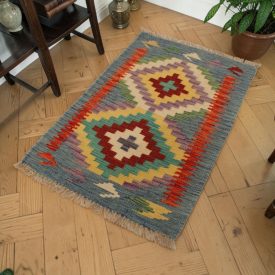 Maimana Kilim koberec 64x90 ručne tkaný Kilim