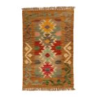 Vlnený Kilim koberec 59x91 ručne tkaný vlnený Kilim