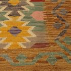 Vlnený Kilim koberec 59x91 ručne tkaný vlnený Kilim