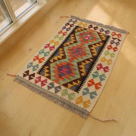 Kilim koberec Chobi 63x88 ručne tkaný Kilim