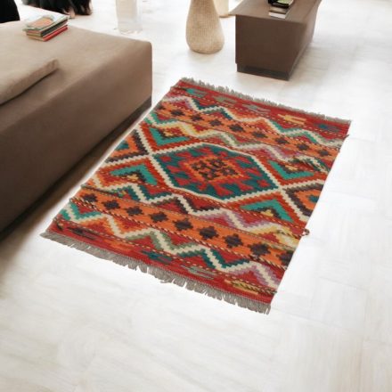Ručne tkaný kilim Chobi 63x90 afganský vlnený Kilim