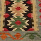 Autentický Kilim koberec 64x92 afganský vlnený Kilim
