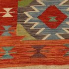 Vlnený Kilim koberec 62x88 ručne tkaný etnický Kilim