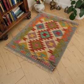 Kilim koberec Chobi 69x88 afganský vlnený Kilim